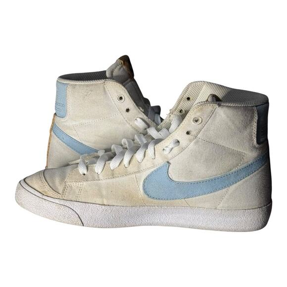 Nike Blazer Mid ‘77 Plant Dye “Fig 1” Floral Embroidery Women’s 8.5  DC8246-100 - Picture 9 of 11